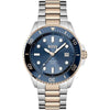 Boss 43mm Ace Two-Tone Blue Quartz Watch