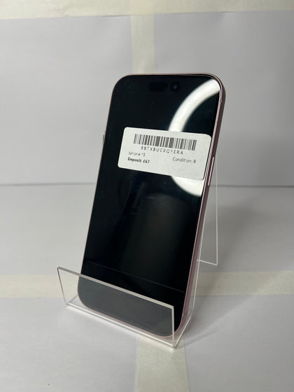 Iphone 15 Pink 128GB Unlocked BH89%