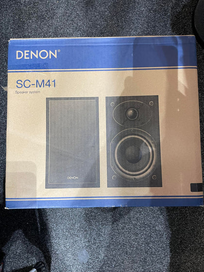 DENON SC-M41 SPEAKERS BOXED.