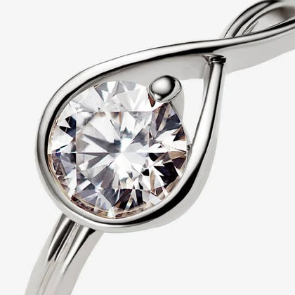 Pandora Brilliance Lab-Grown 0.25ct Diamond Ring - 925 Silver - Size O (55)