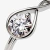 Pandora Brilliance Lab-Grown 0.25ct Diamond Ring - 925 Silver - Size O (55)