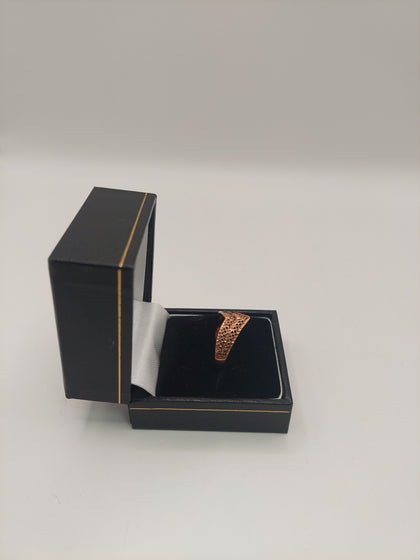 9k Gold Ring rose gold 2.05G Hallmarked(375)&Tested Size S