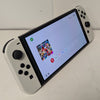 Nintendo Switch OLED - White & mariokart deluxed