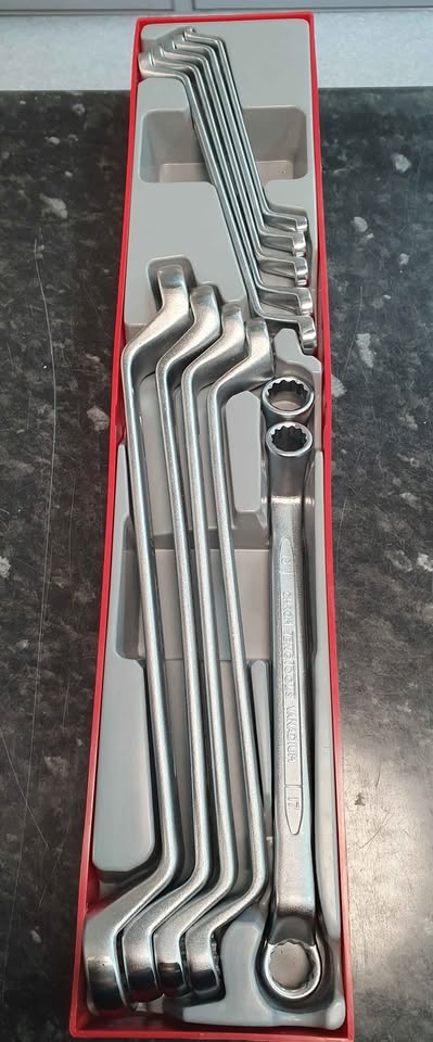 Teng Tools TTX6311 11 Piece Double Ring Spanner Set