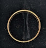 375 HALLMARKED 9CT, YELLOW GOLD, BARK-TEXTURED WEDDING BAND, SIZE:Q, 3.8G, BOXED
