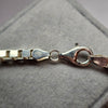 8.5" Sterling Silver Box Chain Bracelet