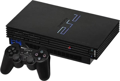 Sony Original Playstation 2 Console Bundle ( + Conflict: Desert Storm, Road Trip Adventure, Theme Park World ) ** Boxed **