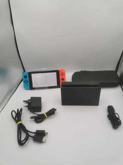 Nintendo Switch Console, 32GB HAC-001-01 + Mixed Joy-Con,  with dock+ Charger  BLUE JOYCON IS LOOSE