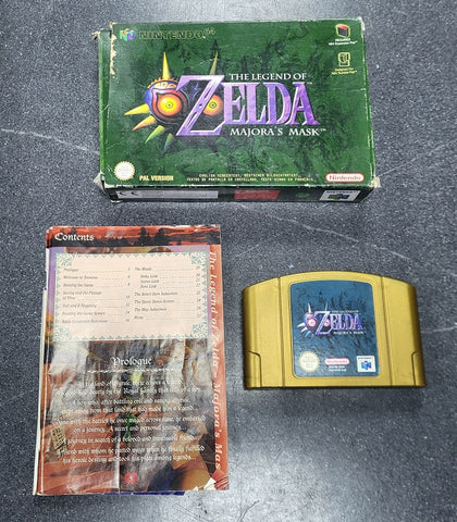 Nintendo 64 - Legend of N64 Game - Zelda: Majora's Mask - Manual - Boxed