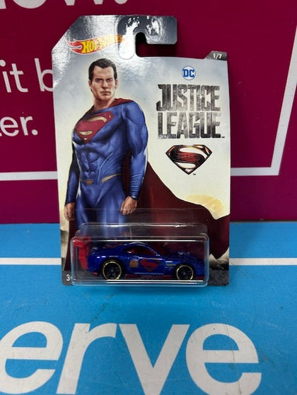 Hot Wheels Superman Power Pro Dc Justice League Dwd07 Nrfp 2017 Blue