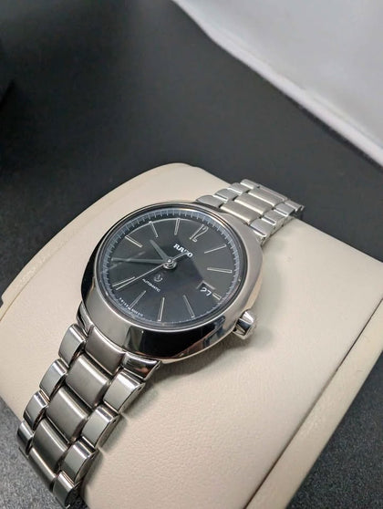 Rado Switzerland 561 D-Star Automatic Ladies Watch With Black Dial - Boxed With Papers