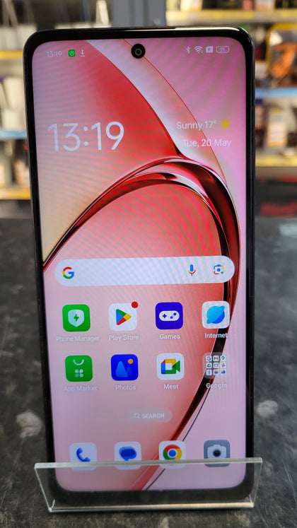 Oppo A60 5G Smartphone, Nebula Red, 128 GB, Unlocked