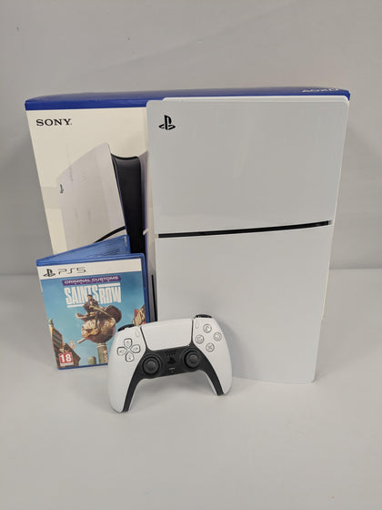 PlayStation 5 Slim Disc Edition Console Saints Row Package