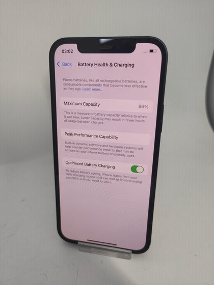 Apple iPhone 12 128GB Black B/H 86%