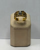 18ct Gold Ring, CZ Stone (Size T) 10.275g - Hallmarked