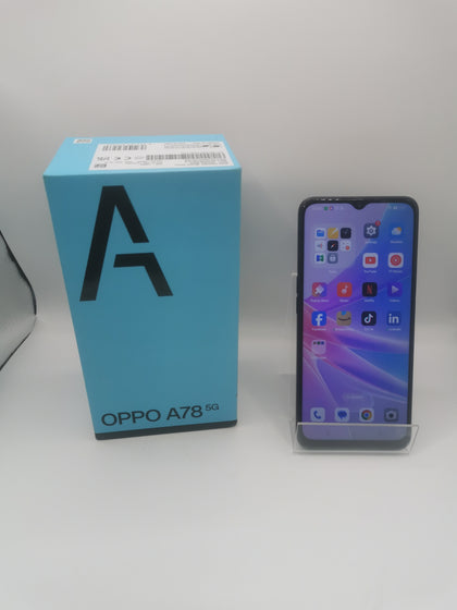 Oppo A78 5G (4GB+128GB) Glowing Black, Unlocked