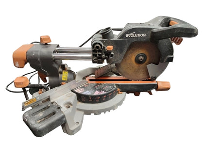 Evolution R210 1500W Sliding Mitre Saw COLLECTION ONLY
