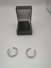 9k Gold Earrings 1.78G Hallmarked(375) and Tested