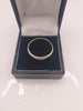 18ct Hallmarked White Gold Ring - 6.9g Weight, Size W