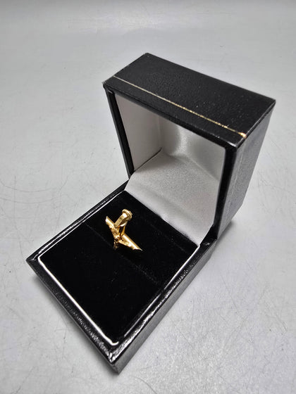 18ct Gold Cross Charm/Pendant 750 2.0G