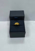 2.09g 22ct Fancy Gold Ring - Size M - Hallmarked**