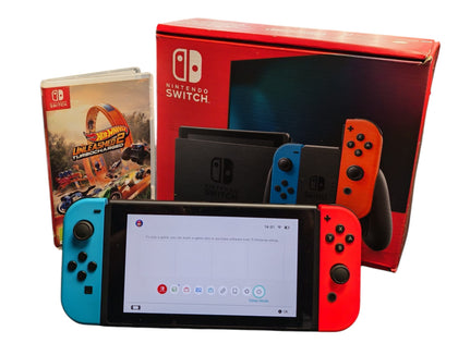 Nintendo Switch Neon V2 Bundle *Boxed*