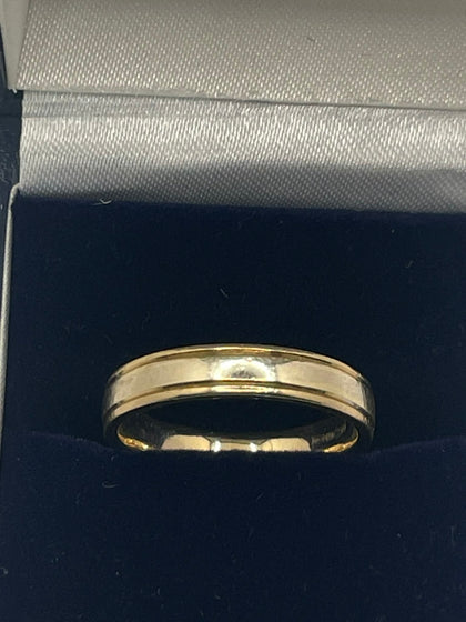 9ct Gold Ring - P