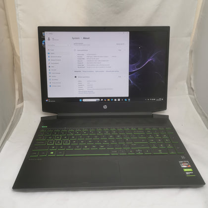 HP 15 EC1006 Gaming Laptop / Ryzen 7 4800H / 8GB RAM / 512GB SSD / GTX 1660Ti / 15