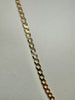 9ct yellow gold curb chain 24"
