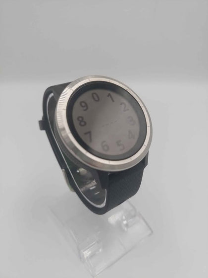 Garmin Vivoactive 3 GPS Smartwatch, Black Rubber Strap