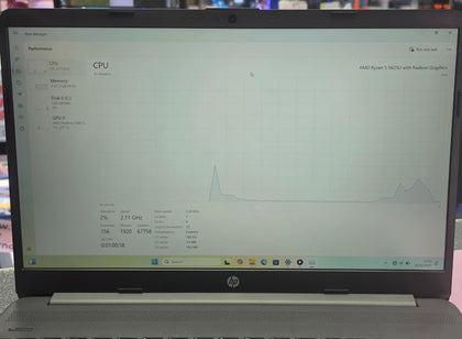 Hp Laptop -Amd ryzen 5 - 8Gb Ram -477gb ssd - Amd radeon gpu