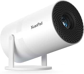 The XuanPad X3 Mini Projector is your gateway to high-definition entertainment. Featuring Official Netflix integration, 16000 lumens X3 Mini Projector