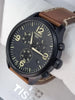Tissot Chronograph XL leather watch