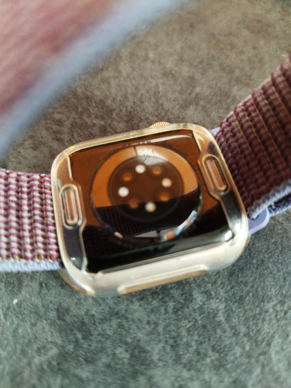 Apple Watch Series 7 41mm Starlight Aluminium Case Replacement Strap