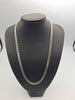 925 Sterling Silver Curb Chain Necklace - 37.11 Grams - 24" Long