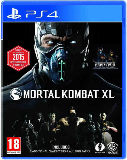 Sony PlayStation 4 Mortal Kombat XL Game 
