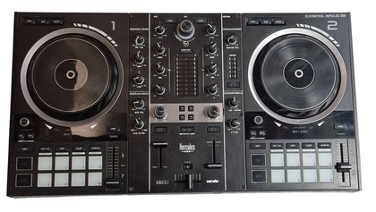 Hercules Inpulse 500 DJ Controller + Decksaver - SERATO and Djuced compatible