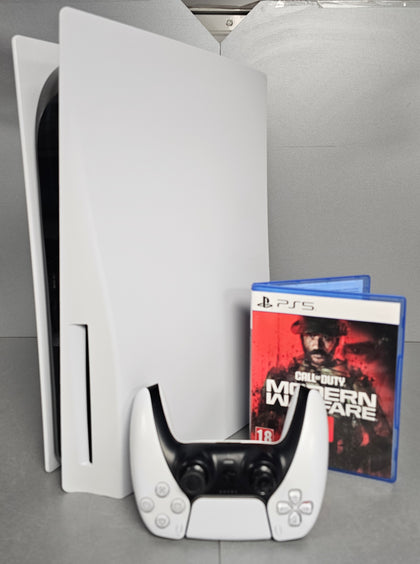 Sony Playstation 5 Disc Edition Console Bundle ( + Call Of Duty Modern Warfare 3 ) ** Unboxed **