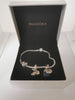 Pandora Bracelet with 3 charms 23.19G hallmarked 925 ALE