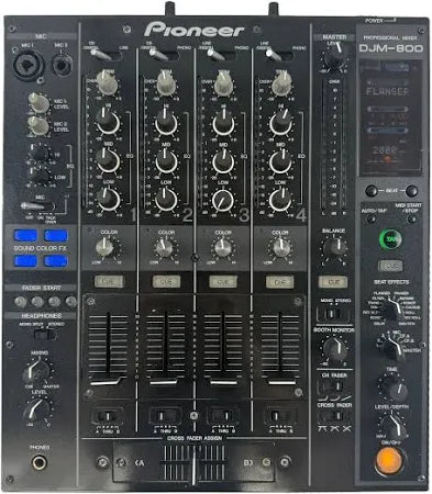 Pioneer DJM-800 Professional DJ Digital Mixer 4-Channel 4ch djm800