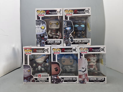 Gears Of War Pop Figure Job Lot - 5 Pops.