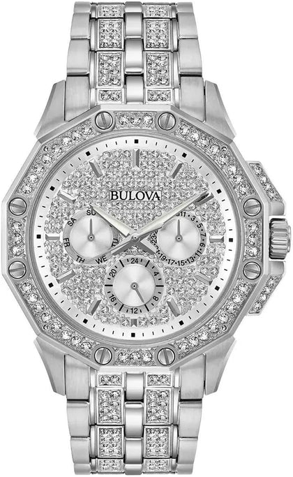 Bulova Men's Crystal Octava Watch - 2 YEAR WARRANTY
