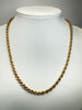 9ct gold rope chain 18"