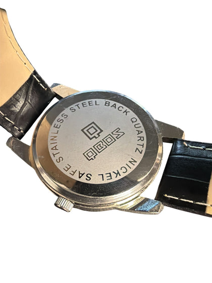 QBOS Leather strap Watch ***Summer Sales***