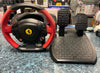 XBOX THRUSTMASTER WHELL AND PEDALS