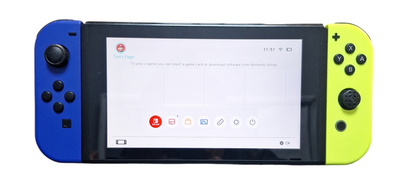 ** Sale ** Nintendo Switch SV2 Console Blue Yellow