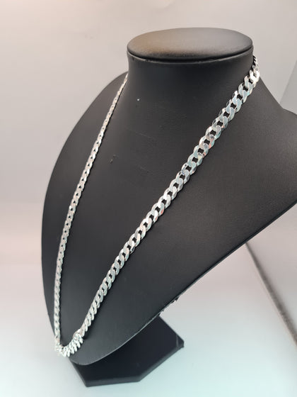 BRAND NEW SILVER CHAIN 925, WEIGHT 45.02 LENGHT 24