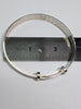 SILVER 925 PATTERNED ADJUSTABLE BANGLE