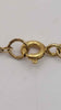 9ct Yellow good chain with heart shape pendant 3.3g Boxed 24" hallmarked