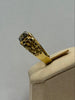 18ct Gold Ring, CZ Stone (Size T) 10.275g - Hallmarked